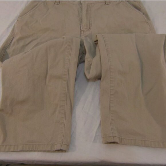 WOMEN's sz10 RALPH LAUREN POLO JEANS COMPANY COTTON SPANDEX CAPRI PANTS NM 00305 - Picture 7 of 12